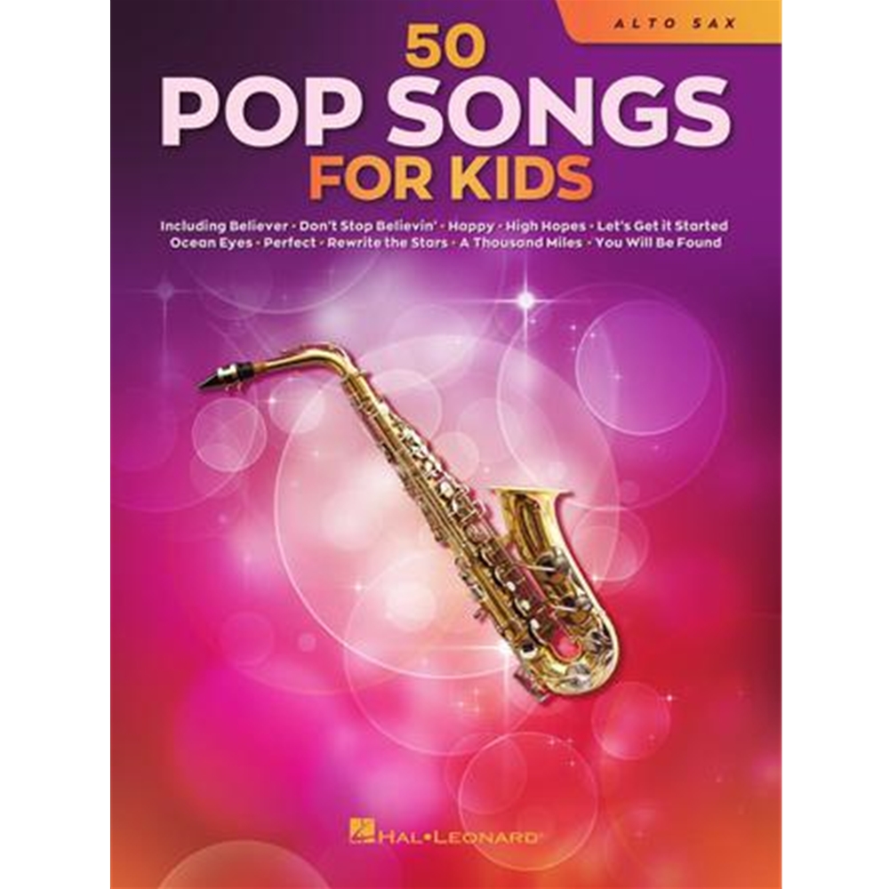 50 POP SONGS FOR KIDS - Alto Sax