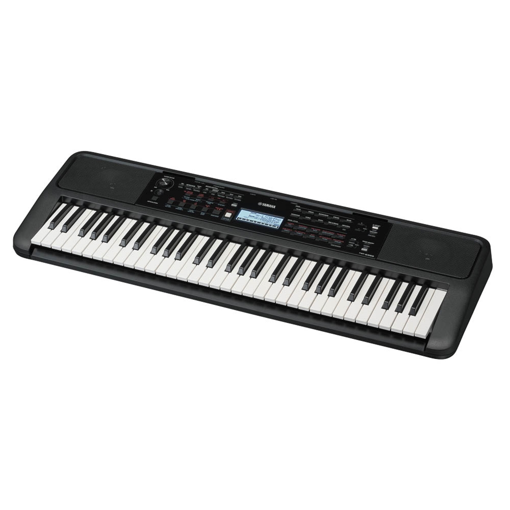 Yamaha PSRE383 61-Key Mid-Range Portable Keyboard w/PA130 Power Adapter
