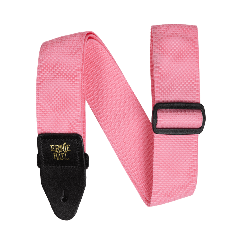 Ernie Ball P05376 Polypro Guitar Strap/bass Strap - Pink Sunrise