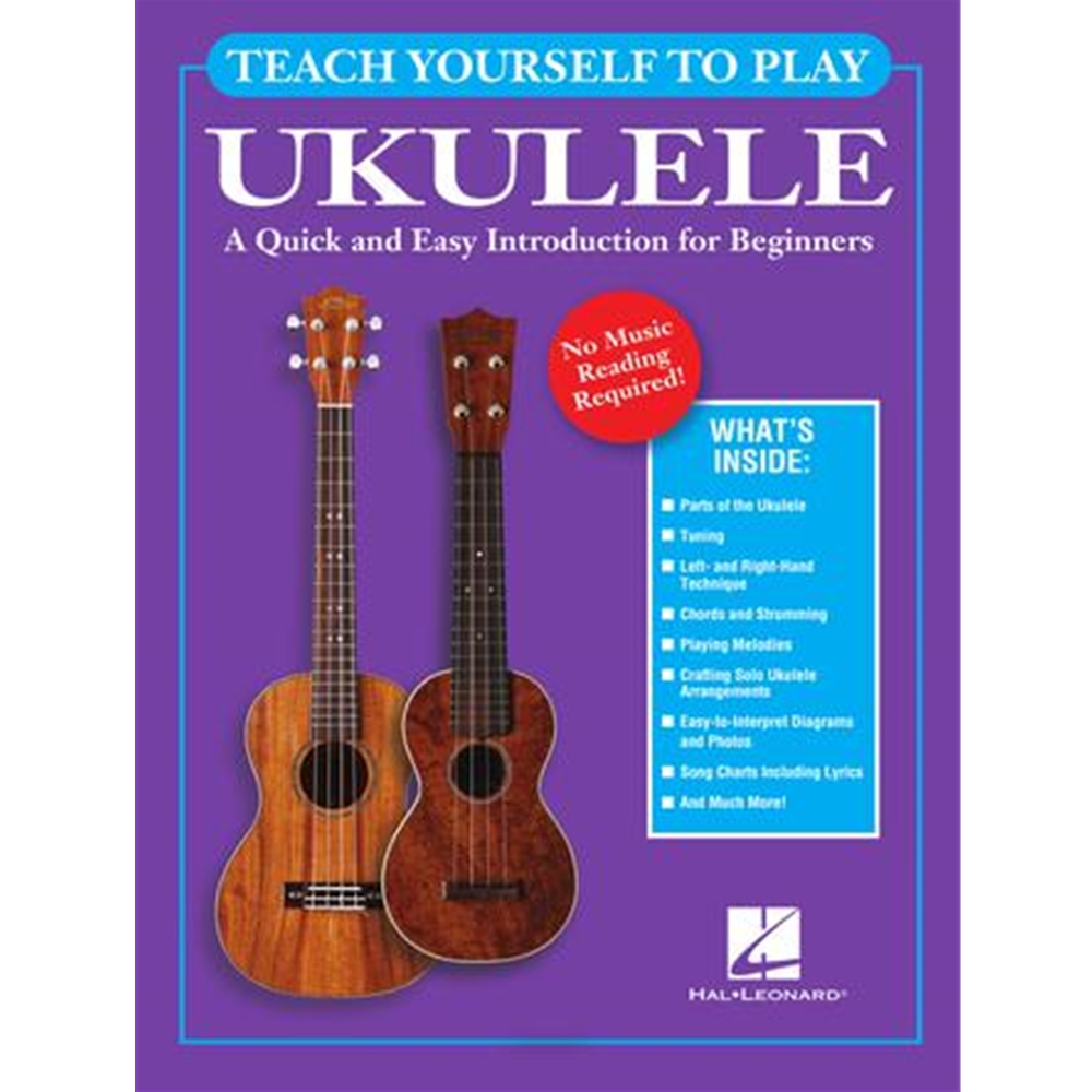 Teach Yourself to Play Ukulele - No Music Reading Required!Ukulele Softcover - TAB