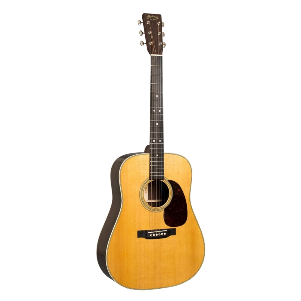Martin D-28 (2025) Dreadnought Acoustic Guitar - Spruce/ Rosewood, Gloss, w/ Molded Hardshell Case