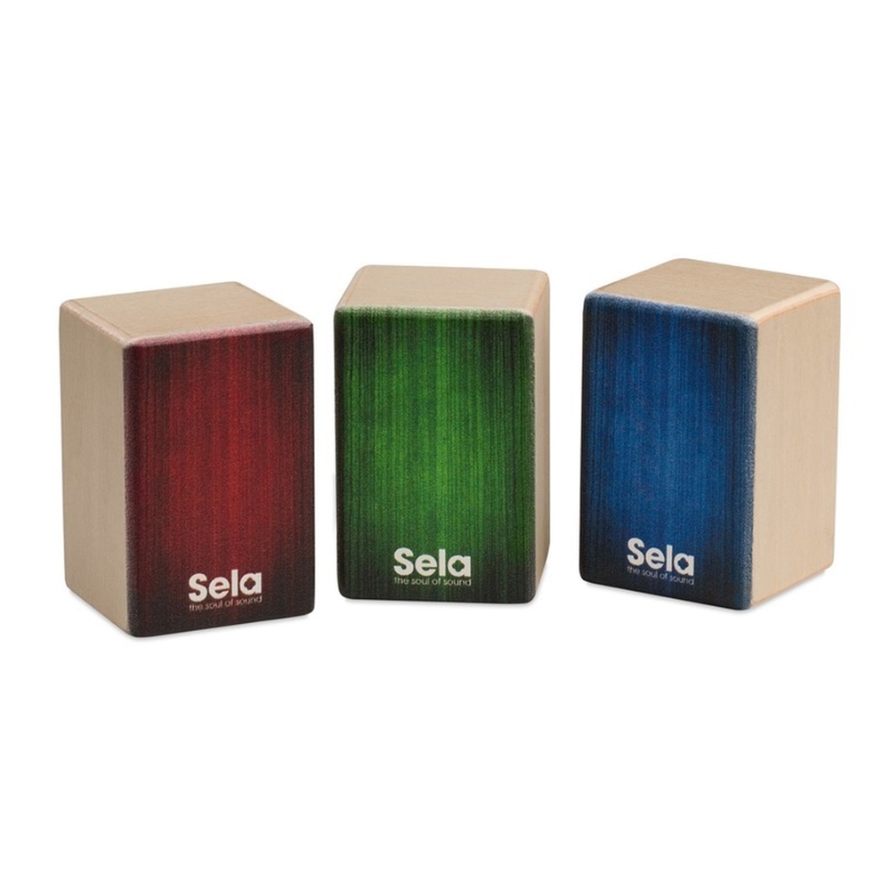 Sela SE108 Mini Cajon Shaker Set of 3