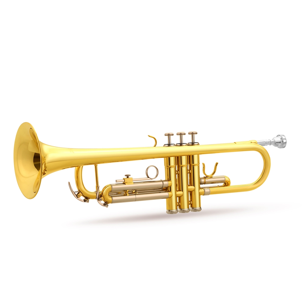 Eldon by Antigua TR-2110-U Bb Trumpet, Lacquer Finish with Mouthpiece and Case