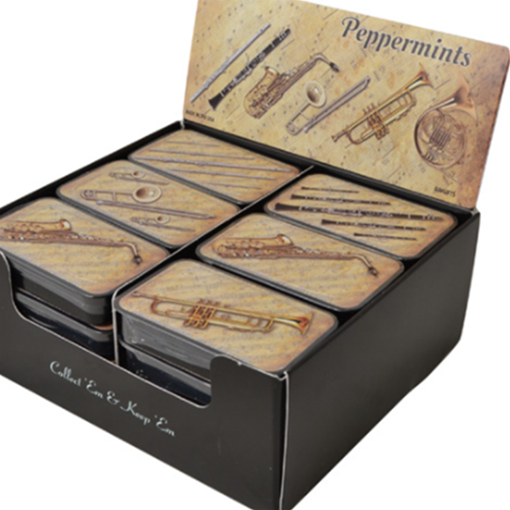 AM Gifts  MUMN4 Band Instrument Mint Tins-Assorted