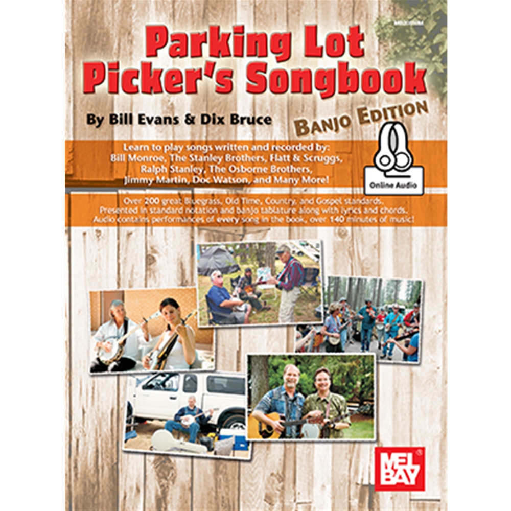 Parking Lot Picker's Songbook - Banjo (Book + Online Audio)