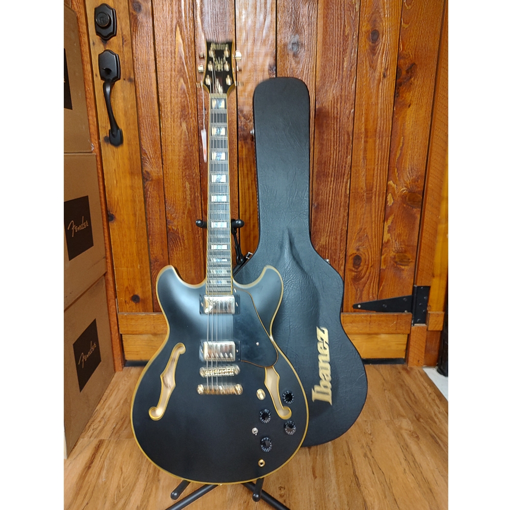 Ibanez JSM20-BKL Semi - Hollow Body Guitar w/ Hardshell Case, Pre-Owned