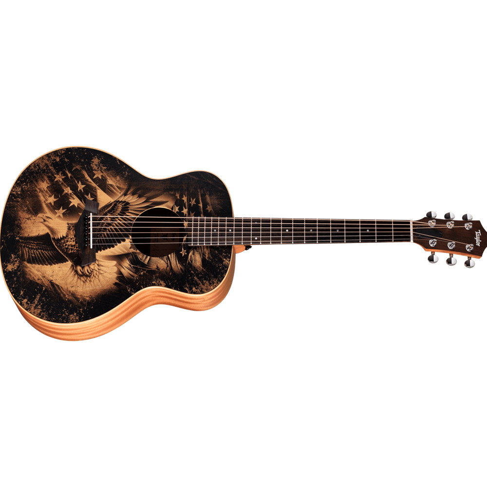 Taylor  GS-MSE-G4V Guitars 4 Vets GS Mini Americana Acoustic Guitar Special Edition w/Gig Bag