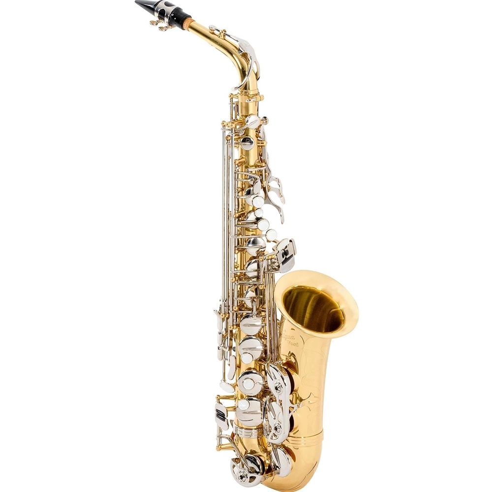 Antigua Winds AS2155LN Vosi Eb Alto Saxophone, Lacquer Body, Nickel Plate Keys with Case - SAVE $400 and FREE SHIPPING!