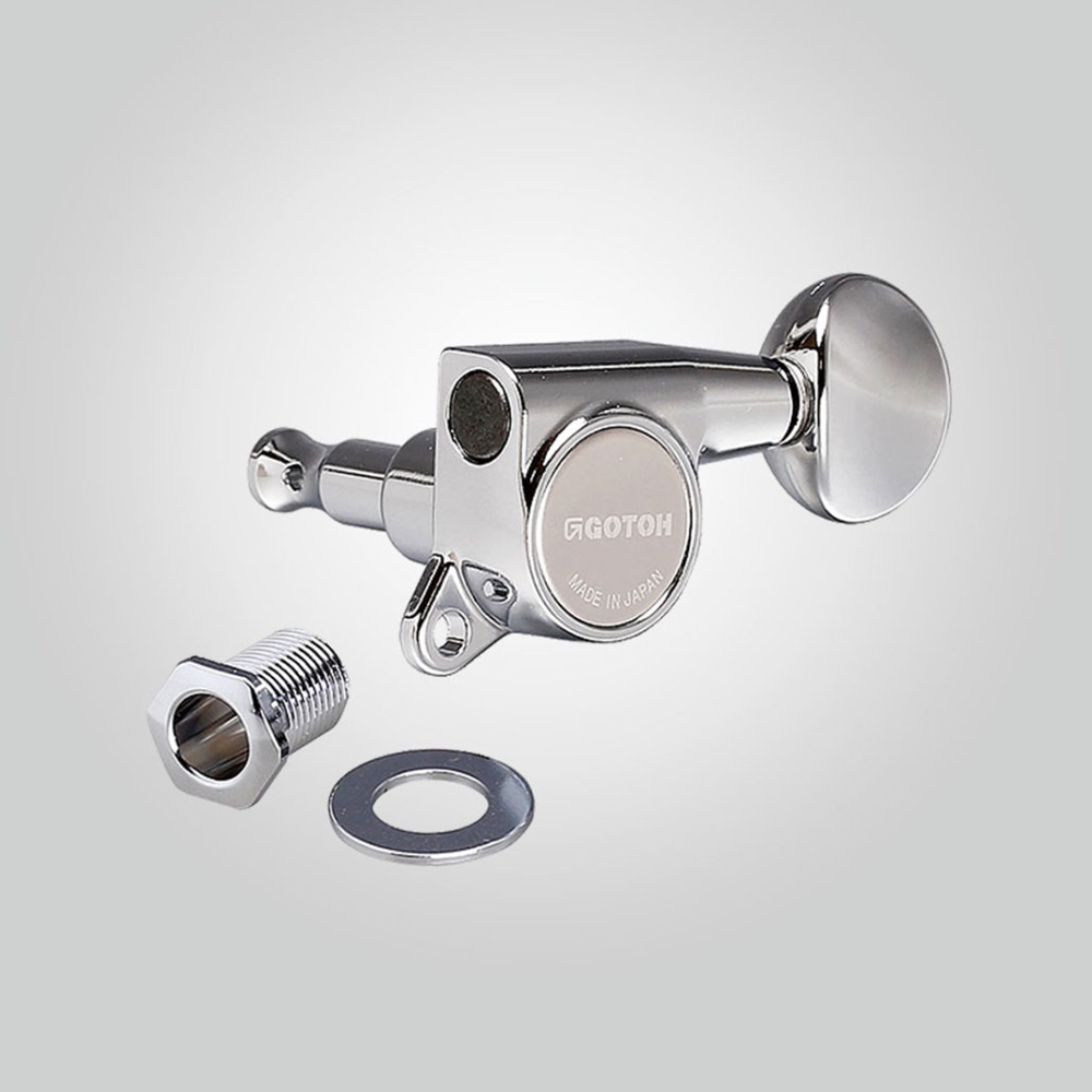 Gotoh SG381C Machine Heads 1:16, Chrome, Set of 6