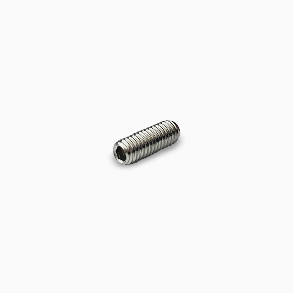 ALLPARTS GS-0049-001 Hex Head Bridge Height Screws, Nickel - 12 pack