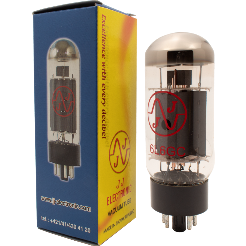 JJ Electronics 6L6GC-MP Matched Pair Beam Pentode, Vacuum Tubes