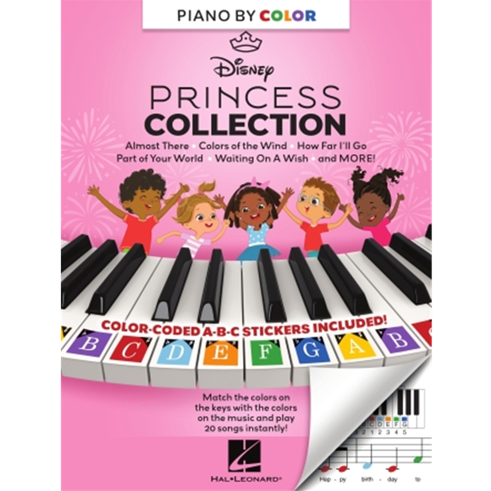 Piano-by-Color – Disney Princess Collection