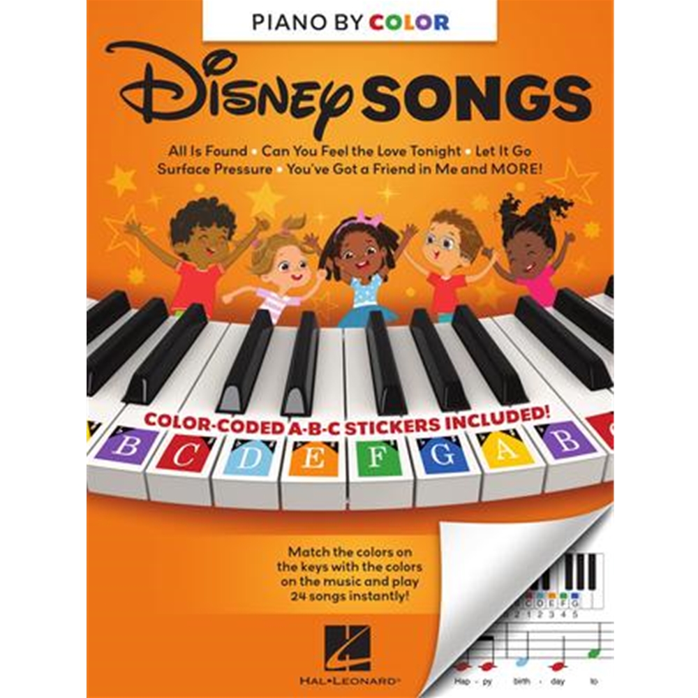 Piano-by-Color – Disney Songs
