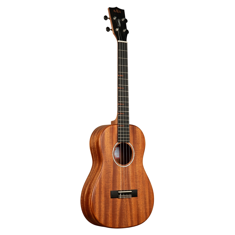 Kala KA-WF-AMHG-B Waterfall Baritone Ukulele, Solid Mahogany