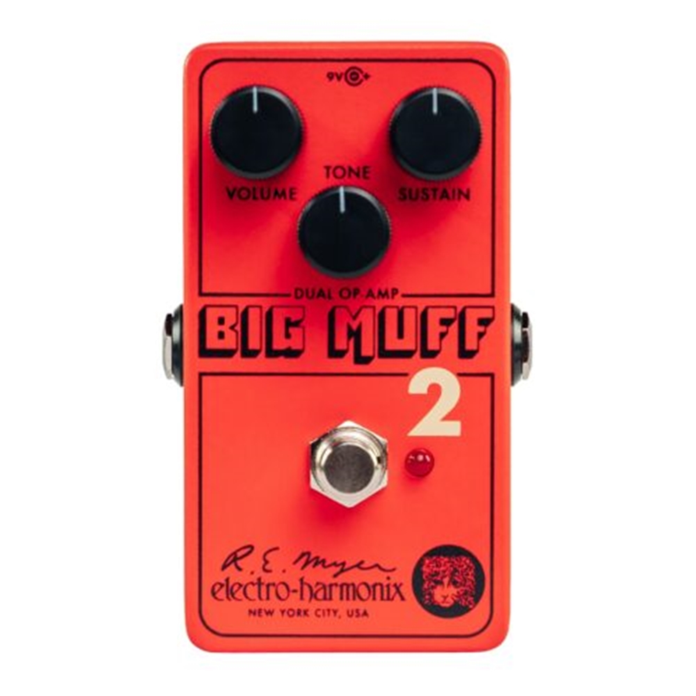 Electro-Harmonix BIG MUFF PI 2 Op-Amp Fuzz Guitar Effects Pedal