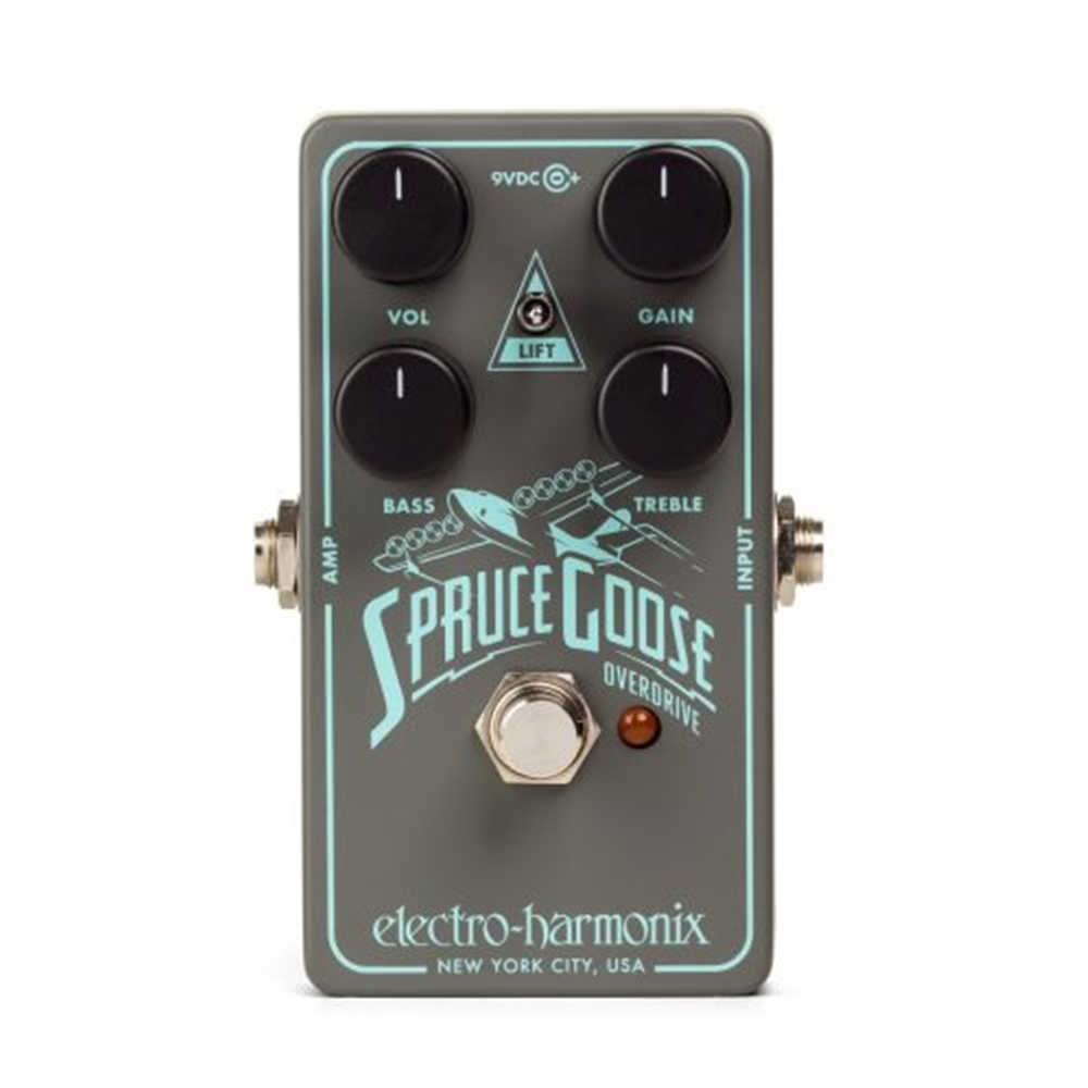 Electro-Harmonix SPRUCE GOOSE Overdrive Guitar Effects Pedal