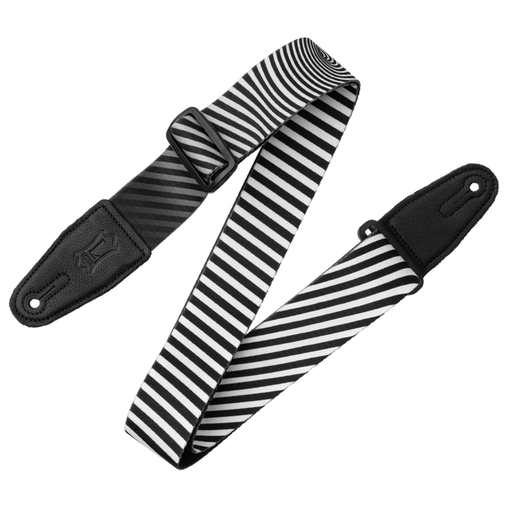 Levy's Leathers MP2OI-001 Optical Illusion Series Worm Hole Guitar / Bass Strap
