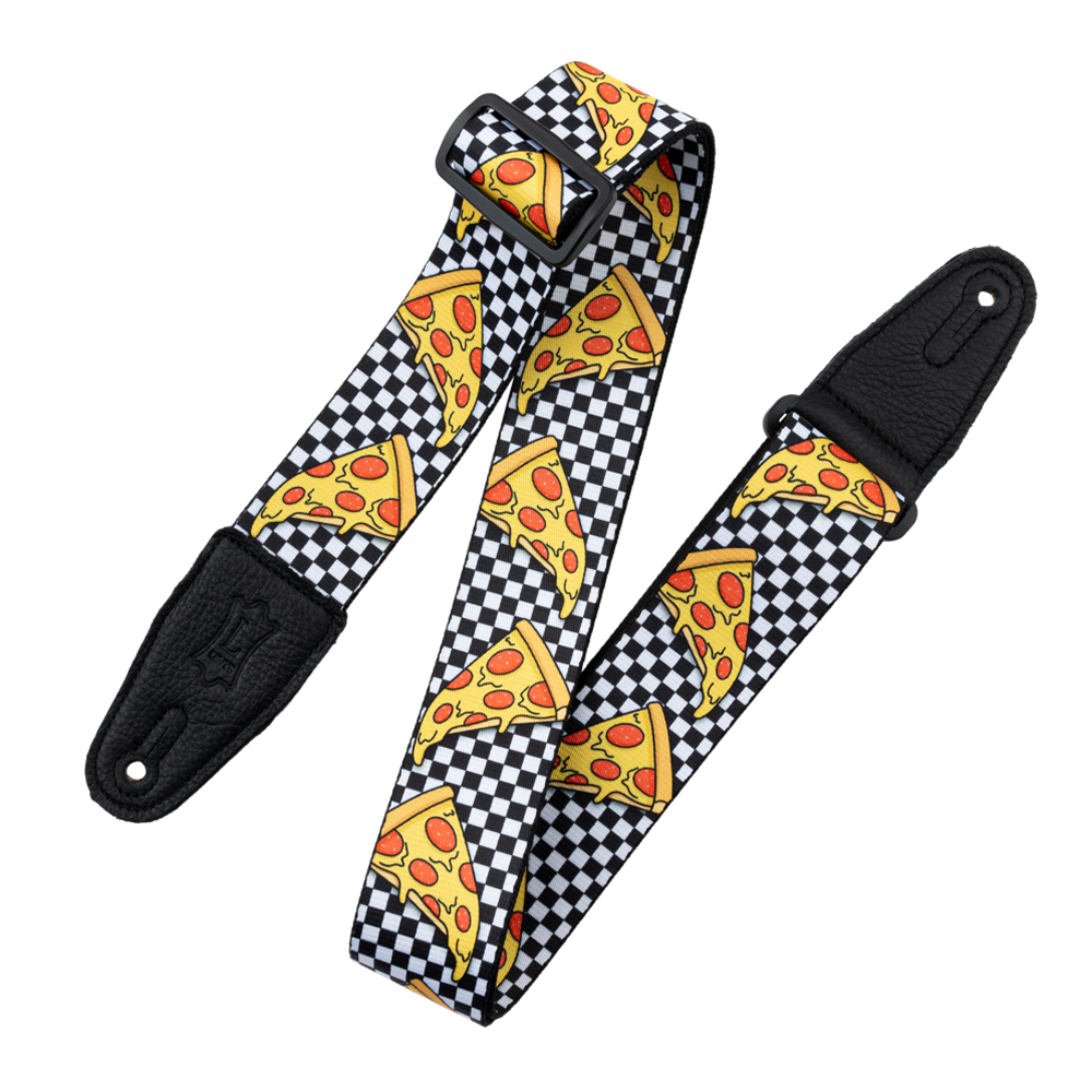 Levy's Leathers MP2TG-003 Tasty Grooves Pizza Guitar / Bass Strap