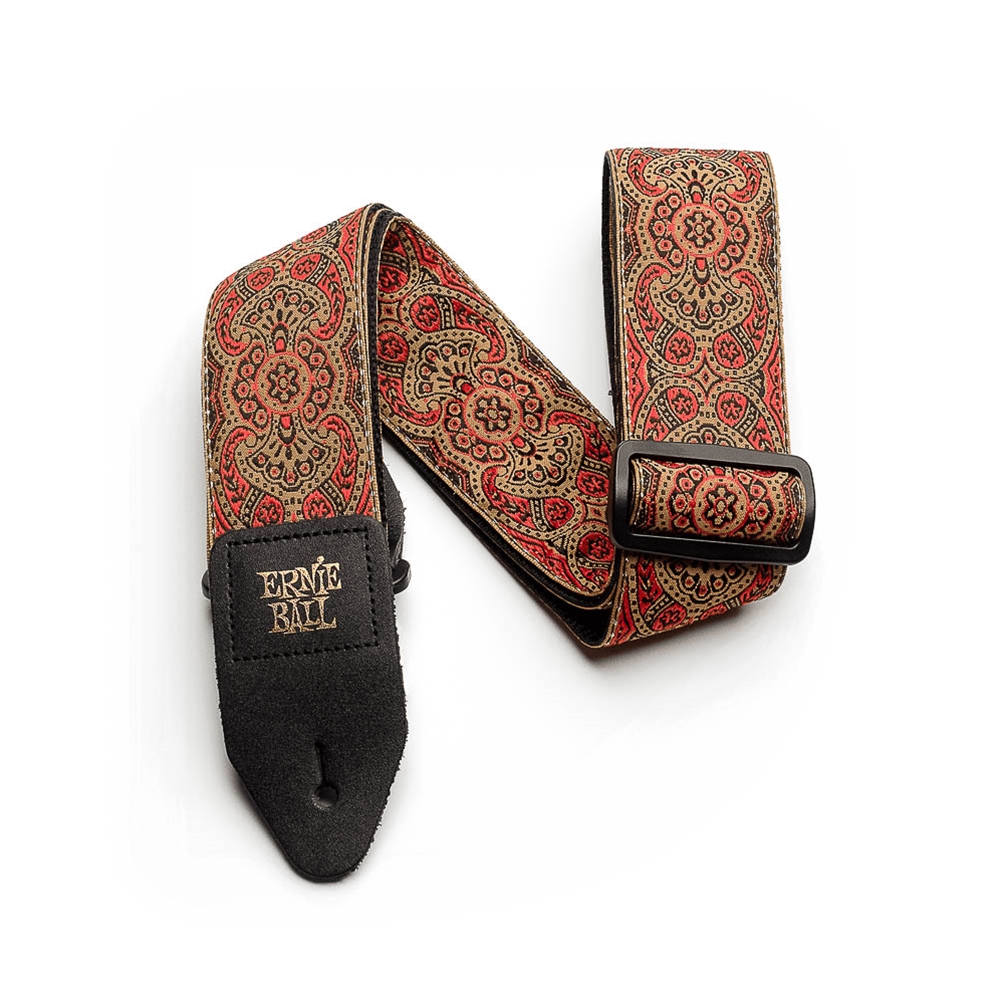 Ernie Ball P04162 Crimson Paisley Jacquard Guitar Strap