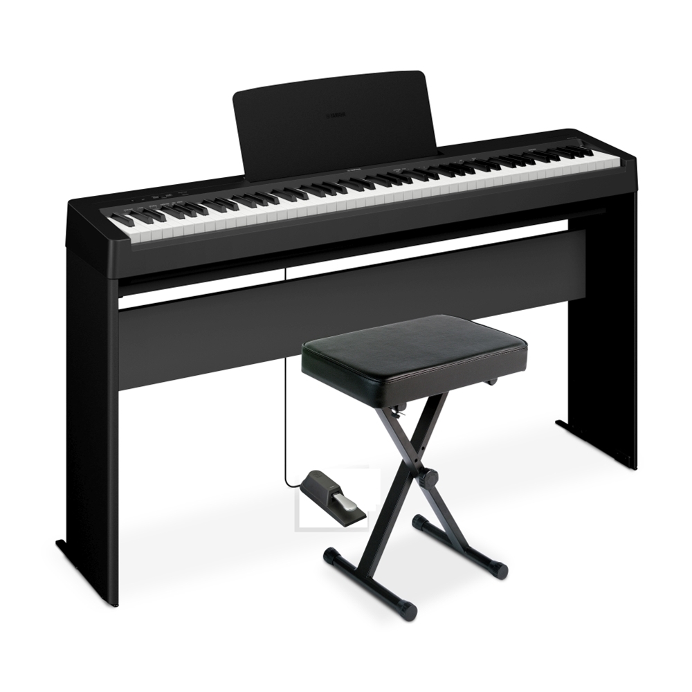 NW Music P145BTPKG 88-Note Bluetooth Digital Piano w/ Stand, Deluxe Pedal and Bench