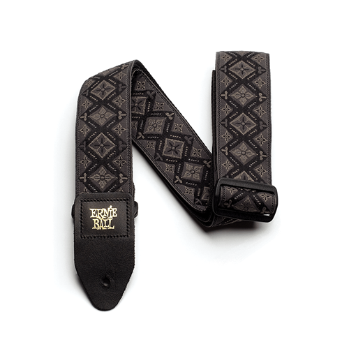 Ernie Ball P04093 Regal Black Jacquard Guitar Strap