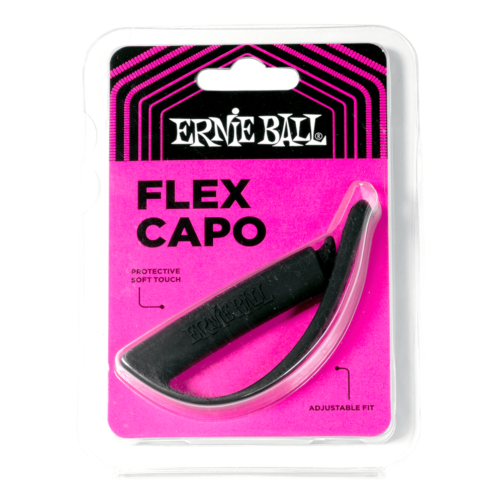 Ernie Ball P09645 Flex Capo - Black