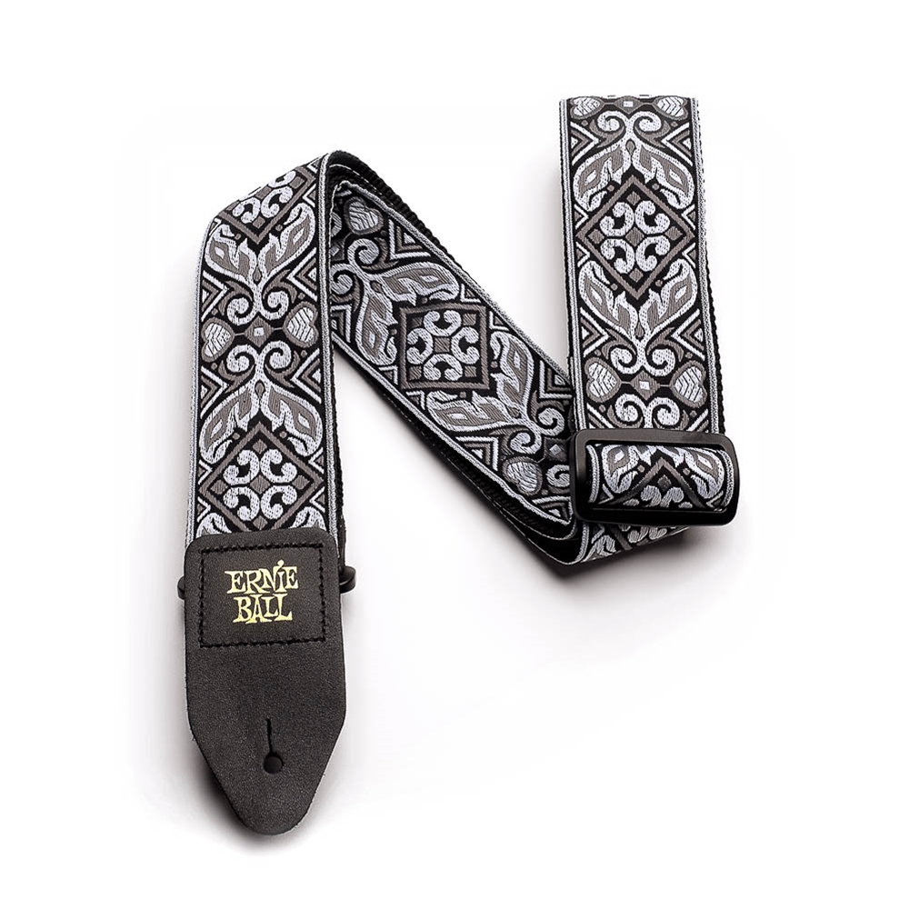 Ernie Ball P04166 Silver/White Tribal Guitar Strap