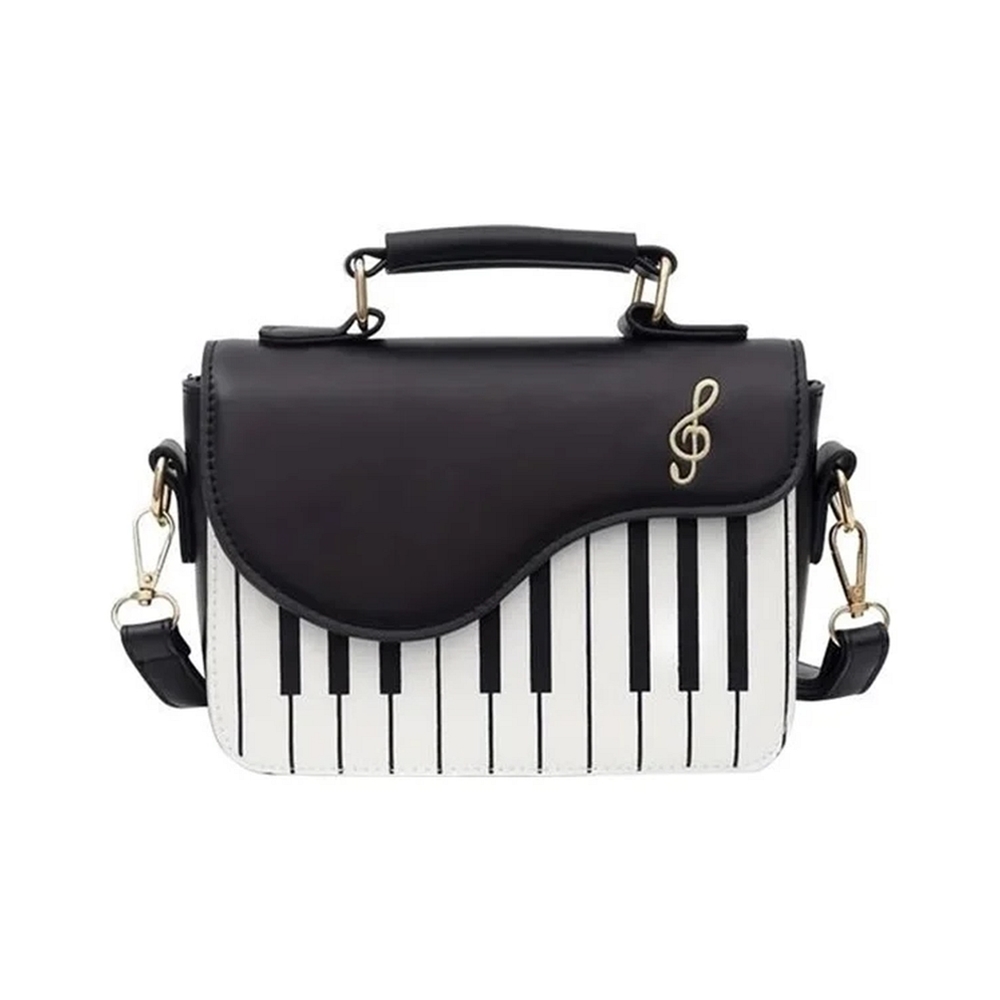 AM Gifts  MUBA22 Piano Keys Handbag