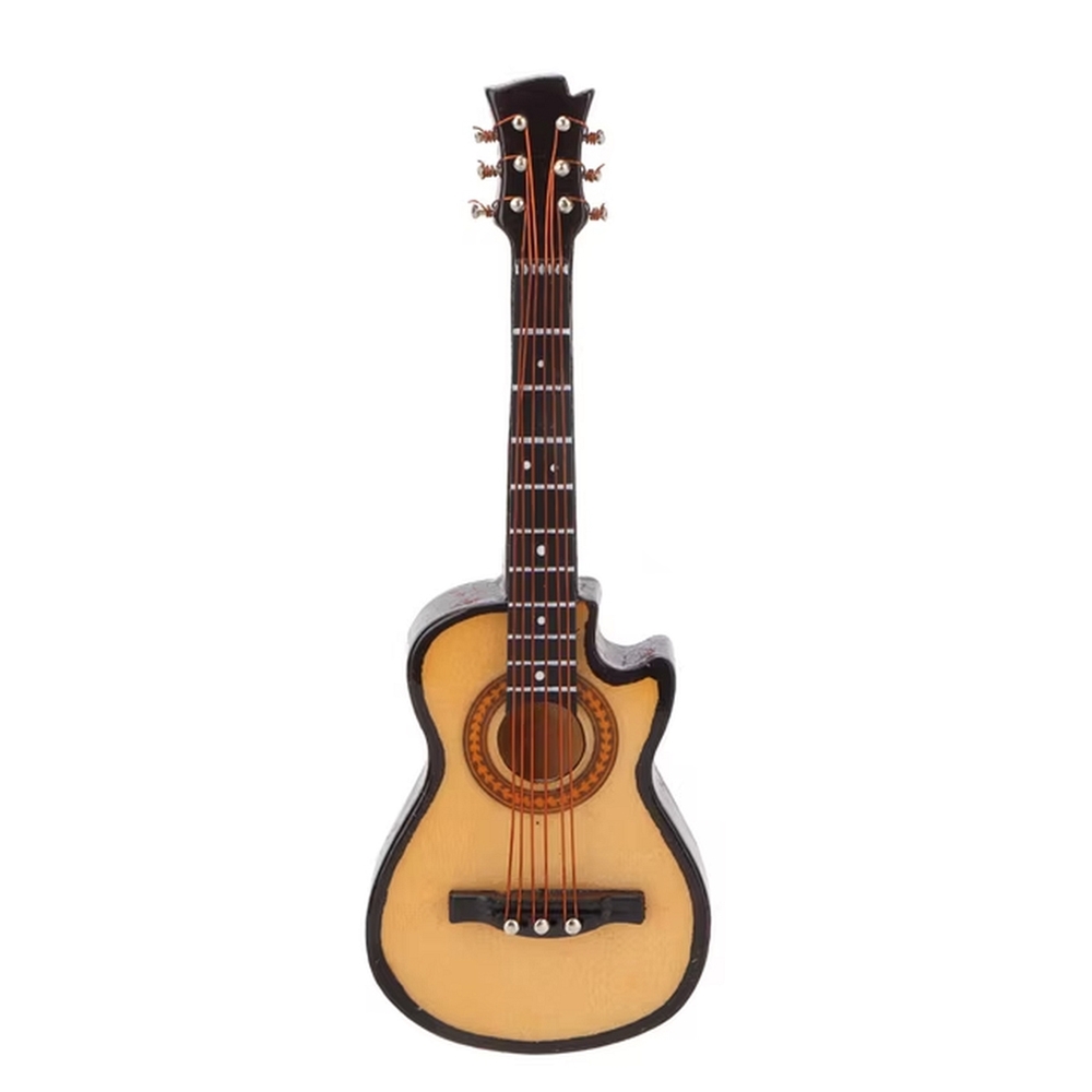 AM Gifts  39108 Acoustic Guitar Ornament, Cutaway