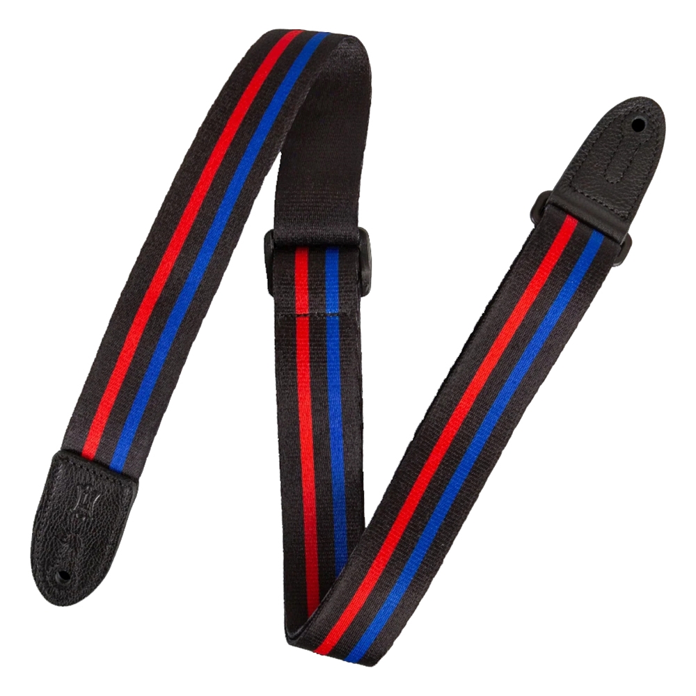 Levy's Leathers MPJR-006 Racing Stripe Junior Size Guitar / Mandolin / Ukulele Strap
