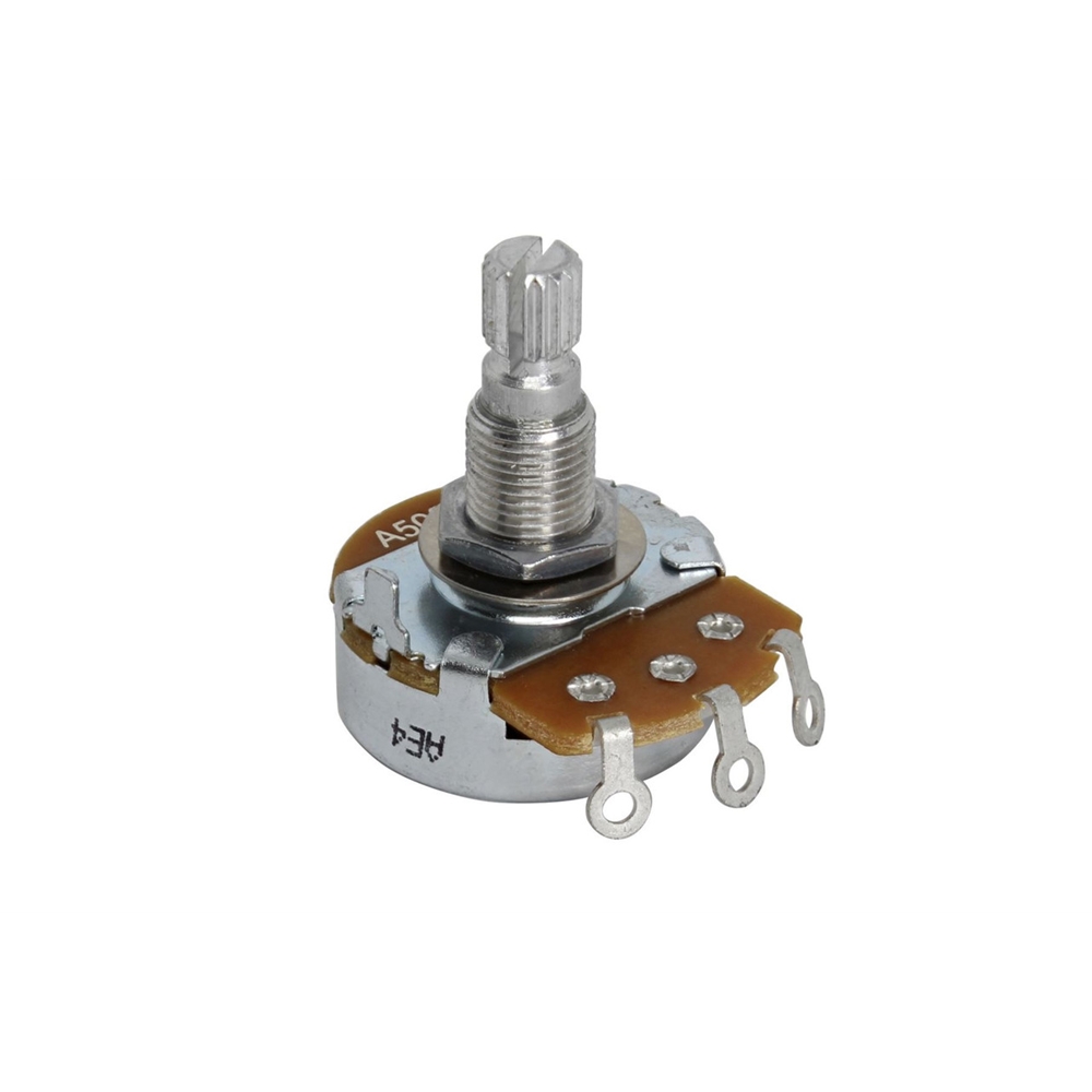 Alpha A500K-8I2 Audio Split Shaft Metric Coarse Spline Potentiometer