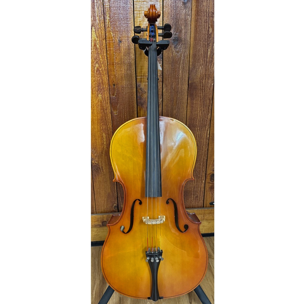 Hermet Schartel HS2544 4/4 Cello w/Bow and Bag, Pre-Owned