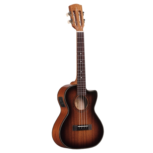 Alvarez AU66TCESHB Artist Acoustic Electric Tenor Ukulele, Shadowburst