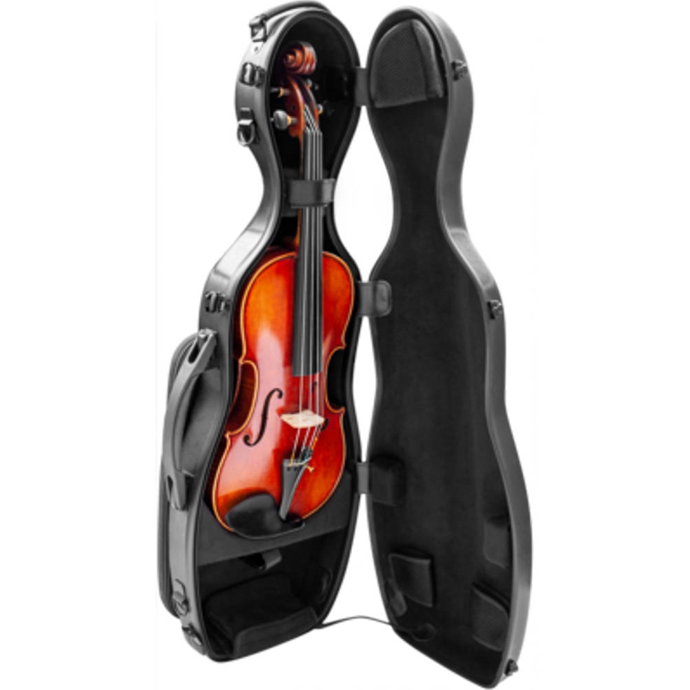 Maple Leaf CVN8003-JB Full Size Vector Graphite Violin Orchestral Case 4/4