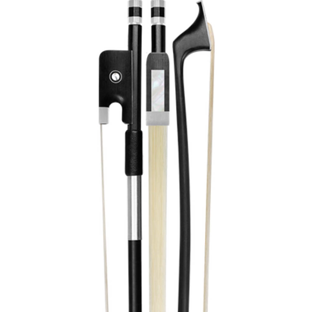 Maple Leaf BBG3/4-F 3/4 Bass French Bow, Graphite Composite