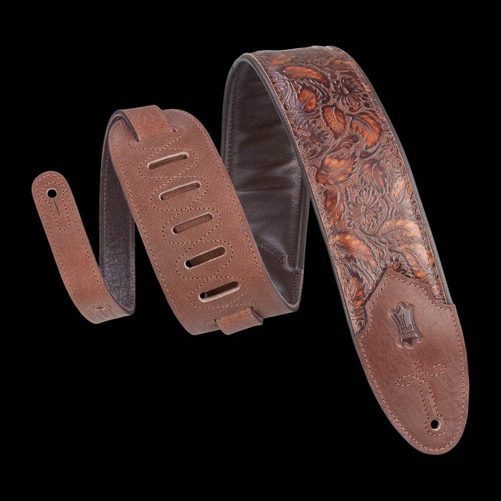 Levy's Leathers M4WP-006 Sundance Line Arrowhead Bronze Guitar Strap