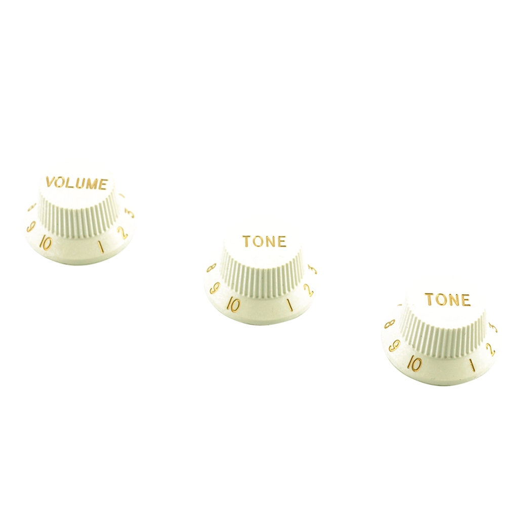 WD Music  SKSW Replacement Knob Set, White