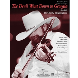 The Devil Went Down to Georgia Piano/Vocal/Guitar with Pull Out Violin Part