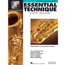 Essential Technique Tenor Sax - Intermediate to Advanced Studies Tenor Sax