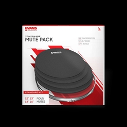 Evans SO-2346 SoundOff Drum Mute Pak, Standard (12,13,14,16)