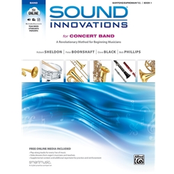 Sound Innovations For Concert Band, Book 1 [Baritone T.C.] Book, CD & DVD