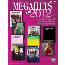 Megahits of 2012 Easy Piano Book