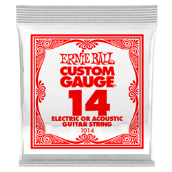 Ernie Ball 1014 .014 Single Guitar String Nickel