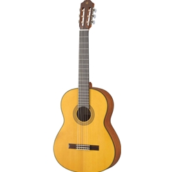 Yamaha CG122MSH Solid Spruce Top Classical Guitar, Natural