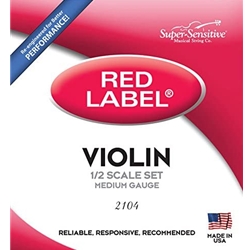 Super Sensitive 12104 Violin String Set 1/2