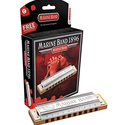 Hohner, Inc. 1896BX-F Marine Band Harmonica "F"