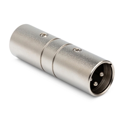 Hosa  GXX-144 Gender Changer, XLR3M to Same