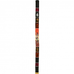 Toca DIDG-PG Didgeridoo, Bamboo Gecko Design w/Bag