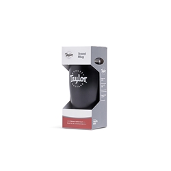 Taylor  1521 Travel Coffee Mug,Black,White Logo,20oz - NEW