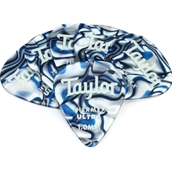 Taylor  80726 Prem 351 Thermex UltraPicks,Blue Swirl, 1.00mm,6-Pack
